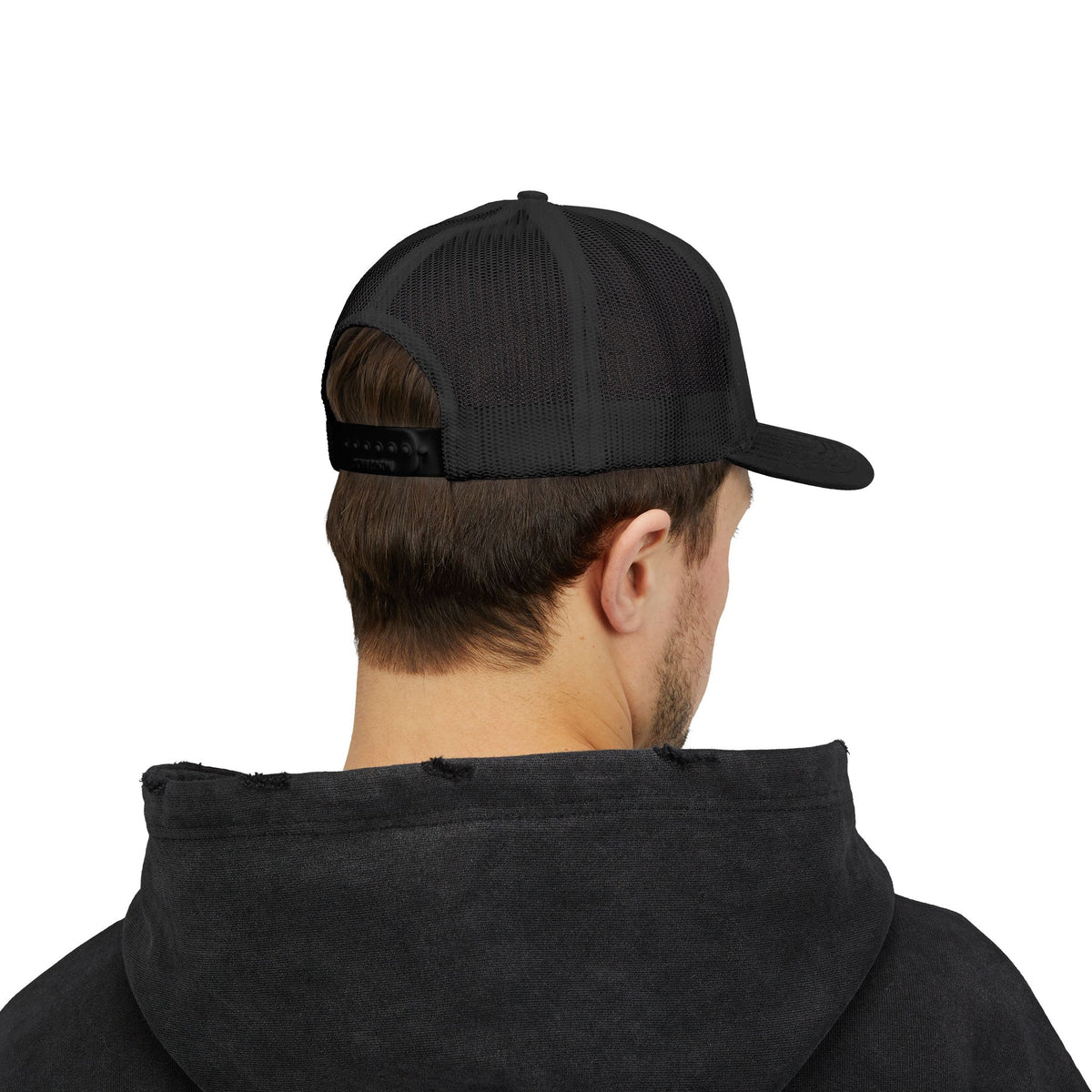 Uno Más Upside-Down Embroidered Trucker Hat